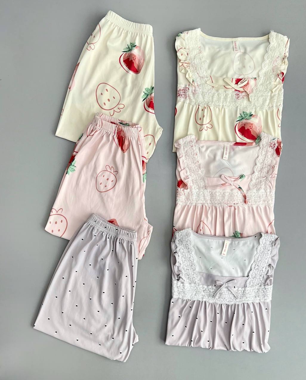 ست بلوز و شلوارک دو طرح کد 3348