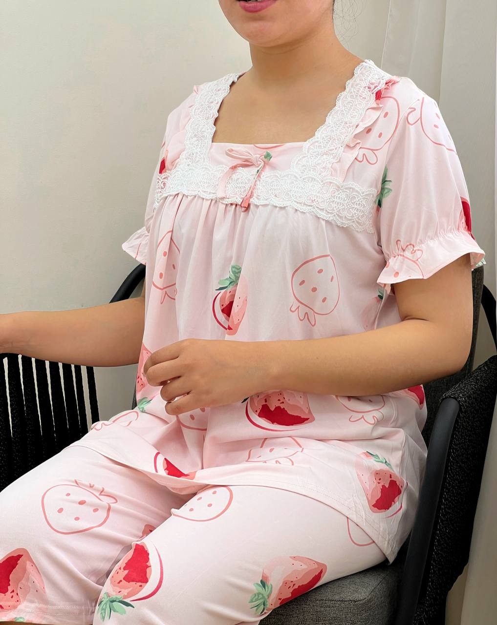 ست بلوز و شلوارک دو طرح کد 3348