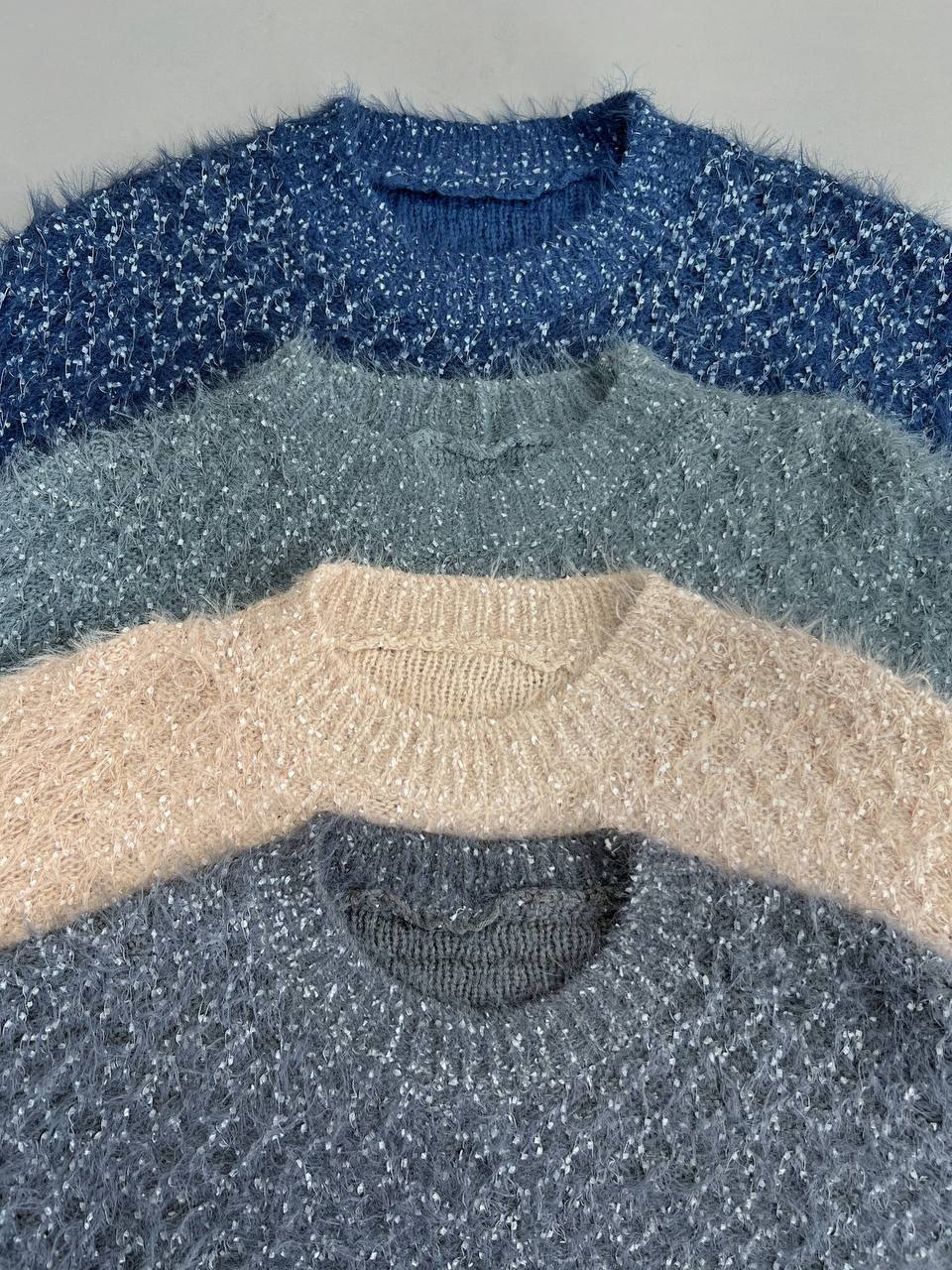 پلیور بافت موهر گرم بالا کد 3351