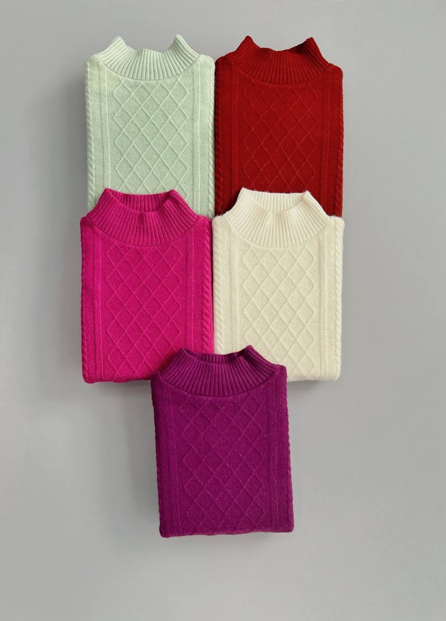 پلیور بافت زنجیری مدل 3 کد 3353