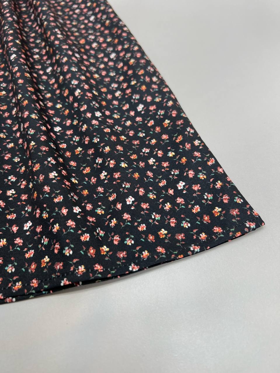 پیراهن گل ریز کمر کش کد 3355