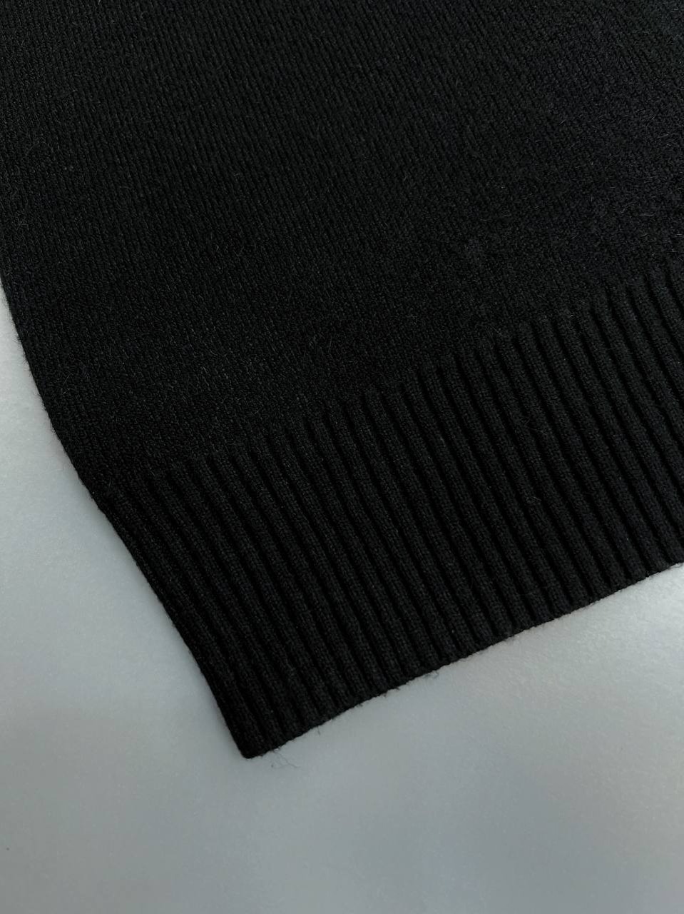 پلیور بافت مشکی داخل تمام خز کد 3356