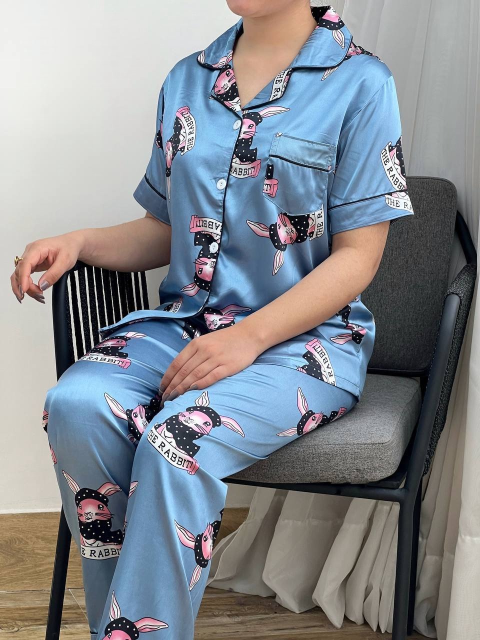 ست سه تیکه ساتن کد 3358