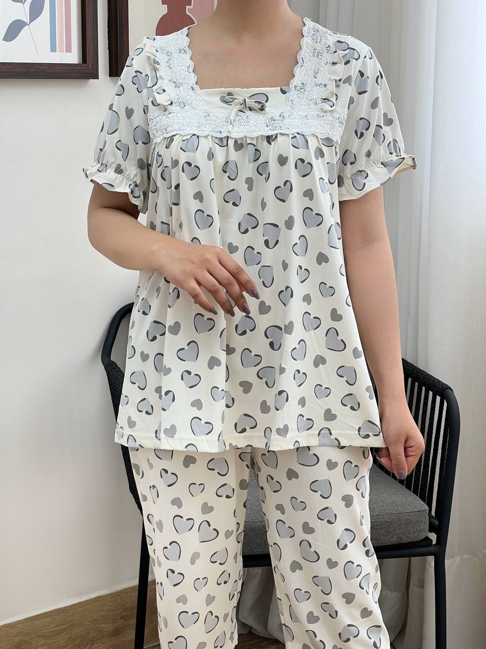 ست بلوز و شلوارک سه طرح کد 3359