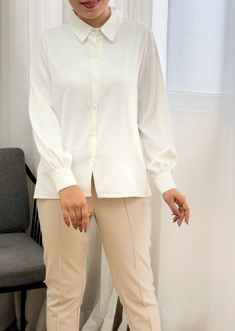 شومیز کرپ بیسیک کد 3364