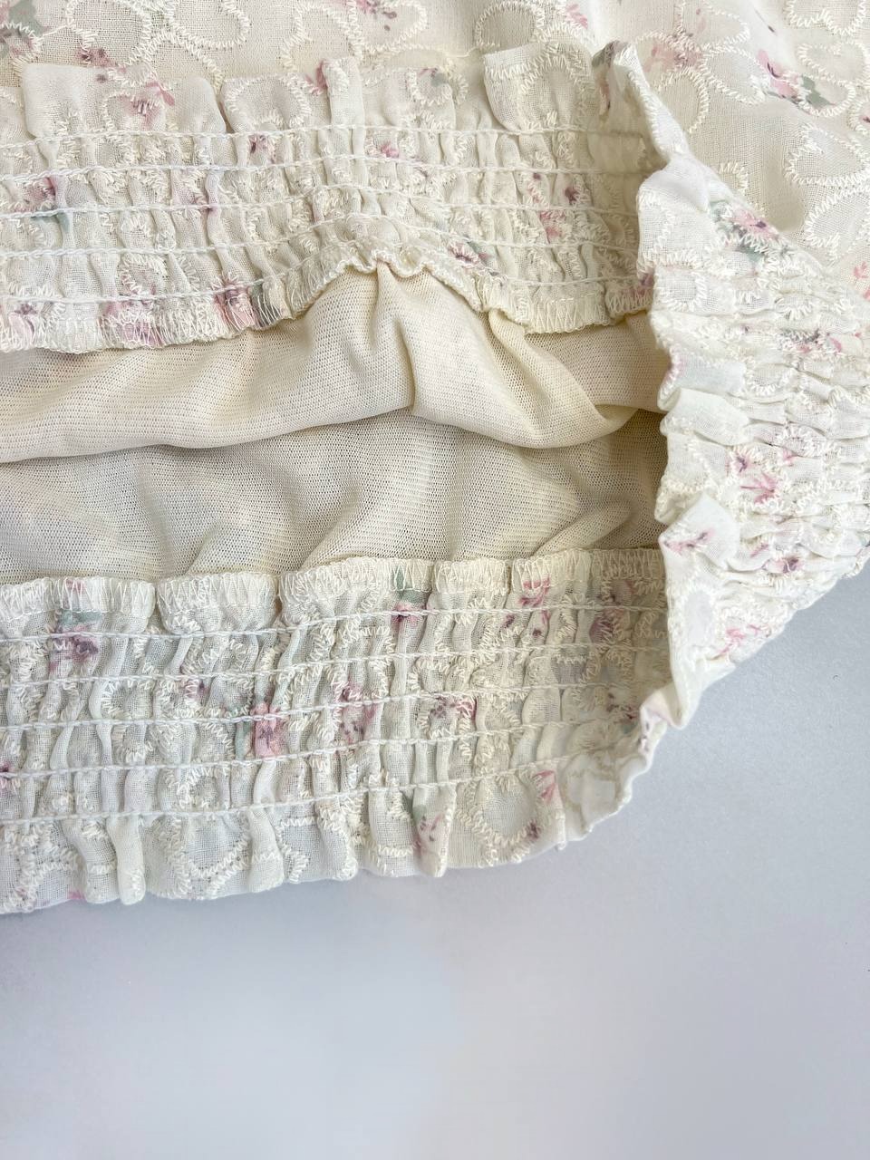 شومیز خامه دوزی آستردار کد 3373