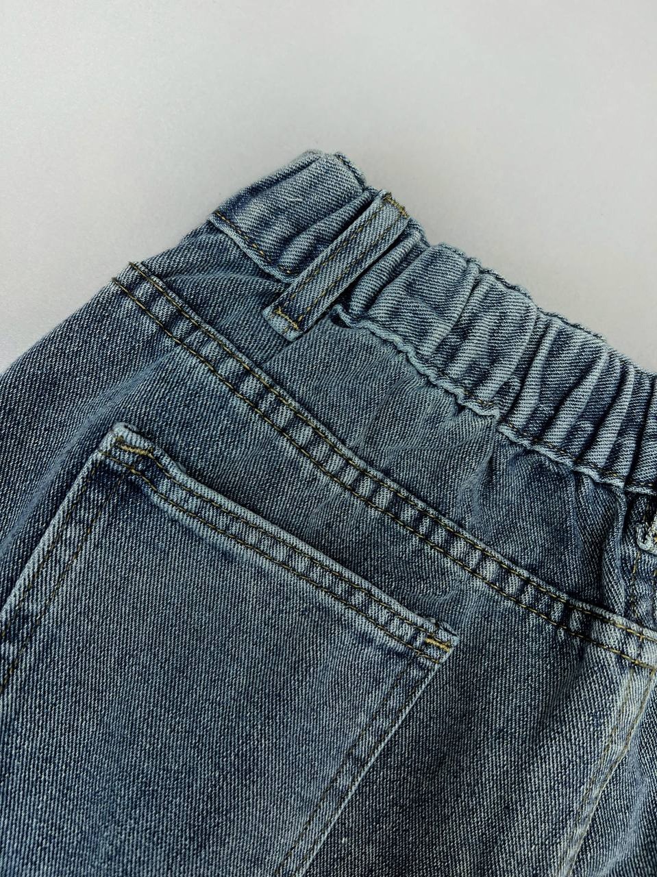 دامن جین پیلی دار کد 3375