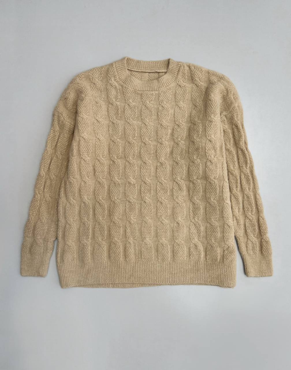 پلیور بافت زنجیری 7 رنگ کد 3317