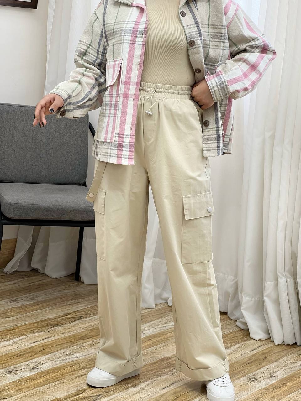 شلوار کارگو وارداتی کد 3382