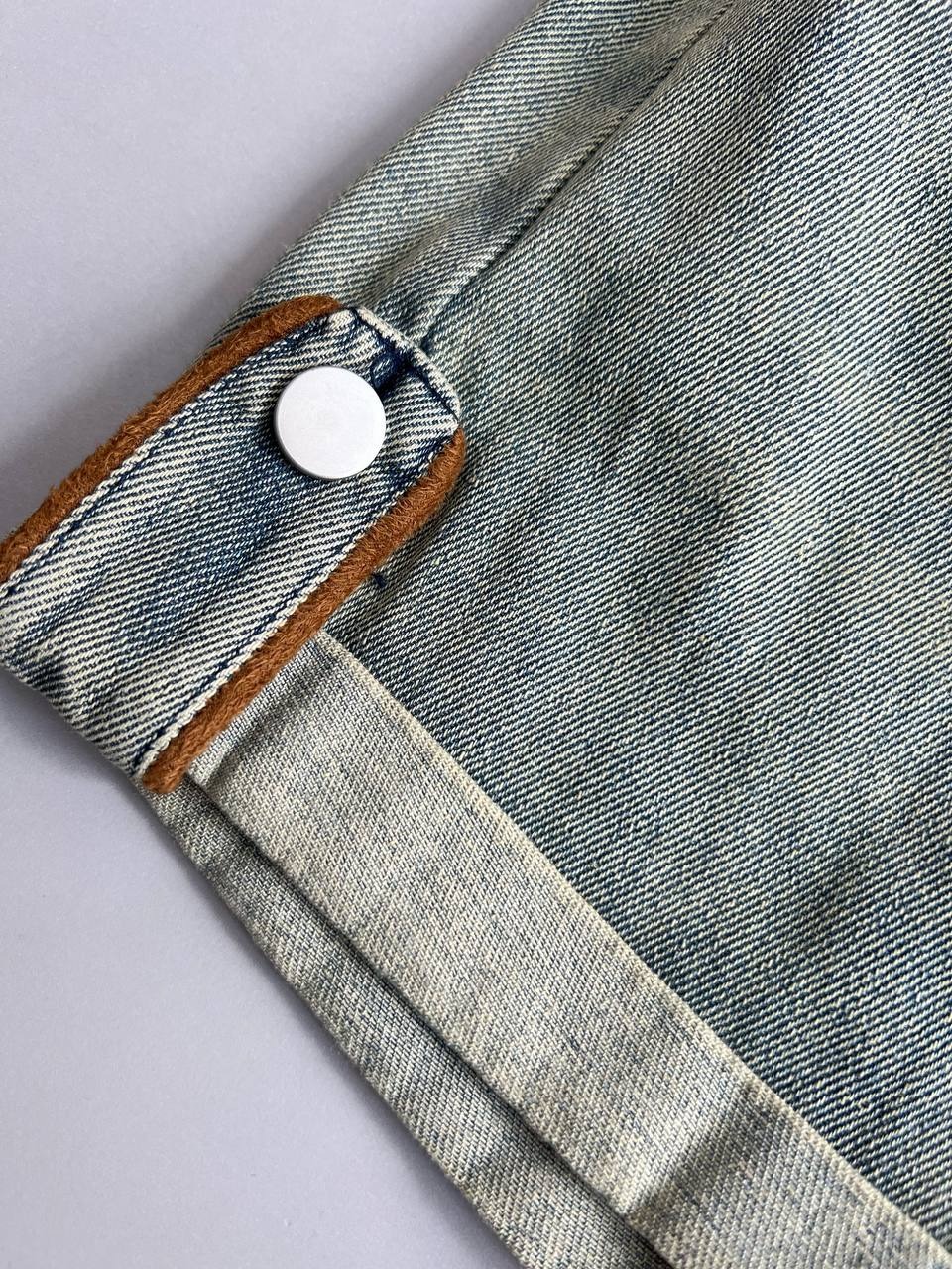 شلوارک جین بهمراه کمربند کد 3406