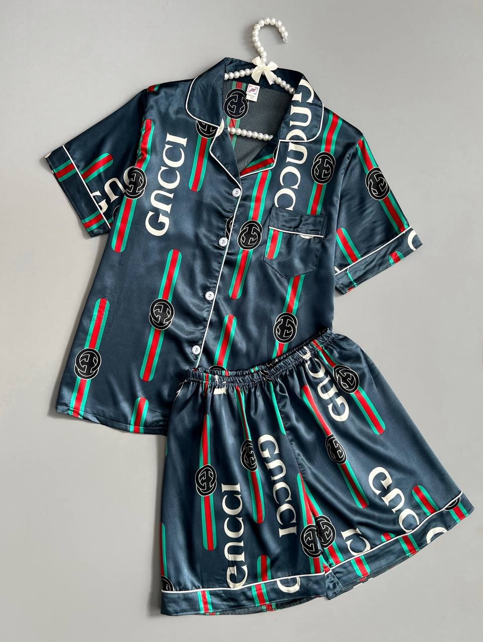 ست سه تیکه ساتن کد 3358