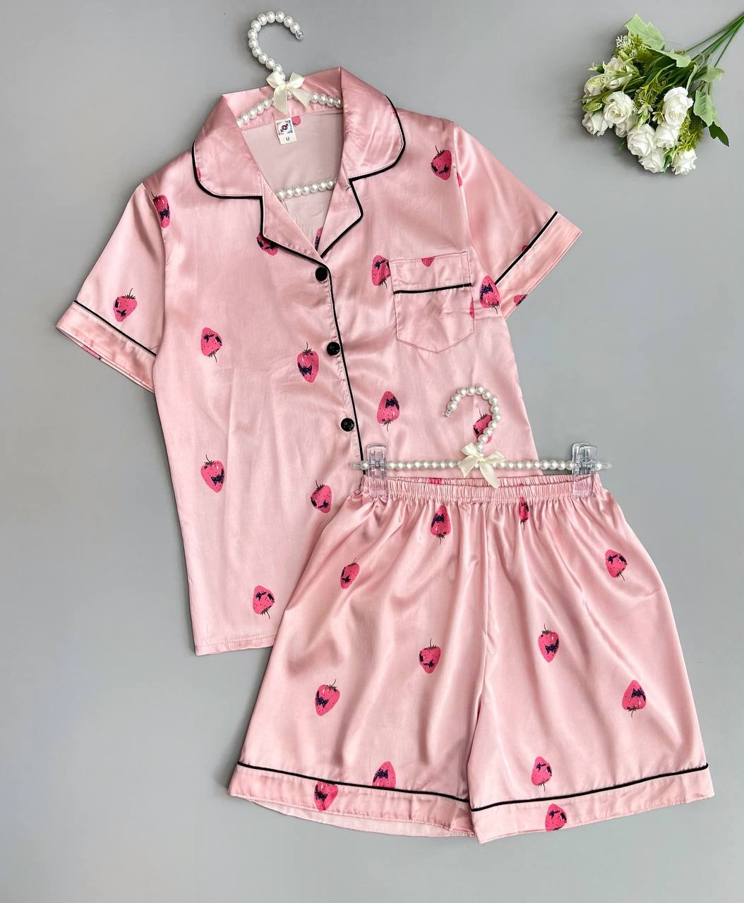 ست سه تیکه ساتن کد 3358