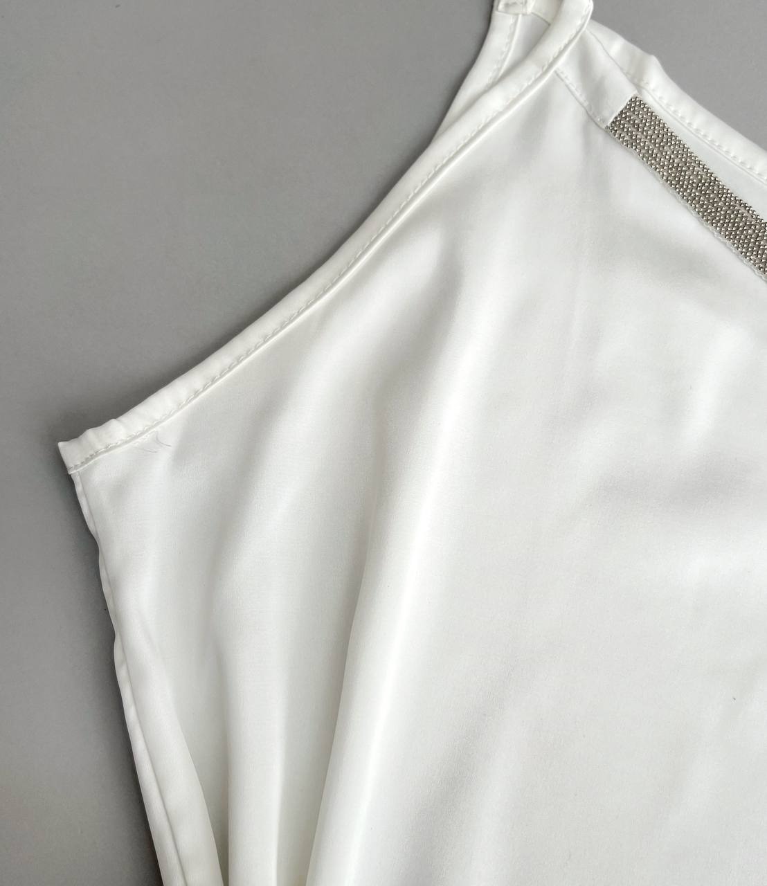 تاپ ساتن جلو زنجیر کد 3408