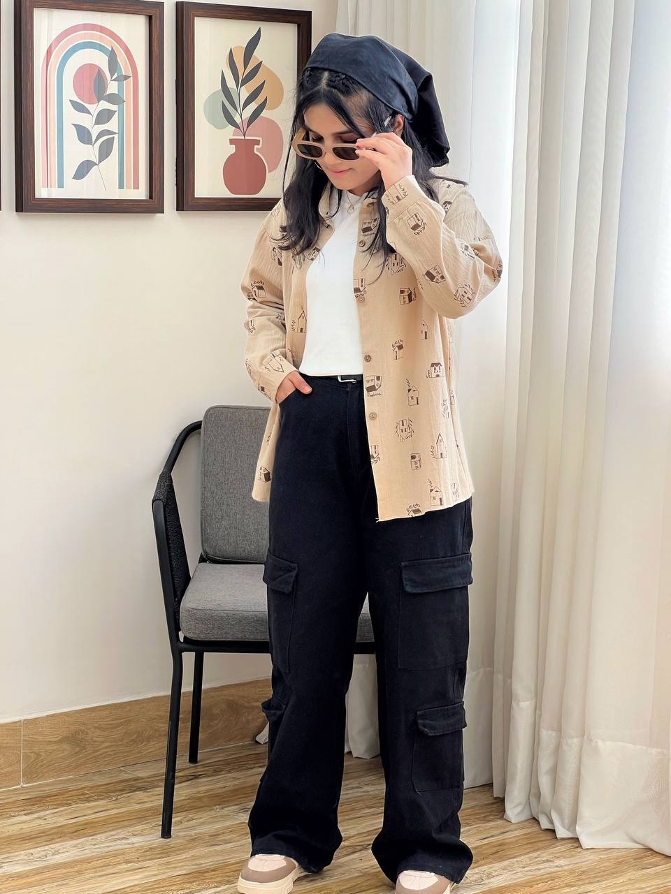 شومیز کنف هوم کد 3409