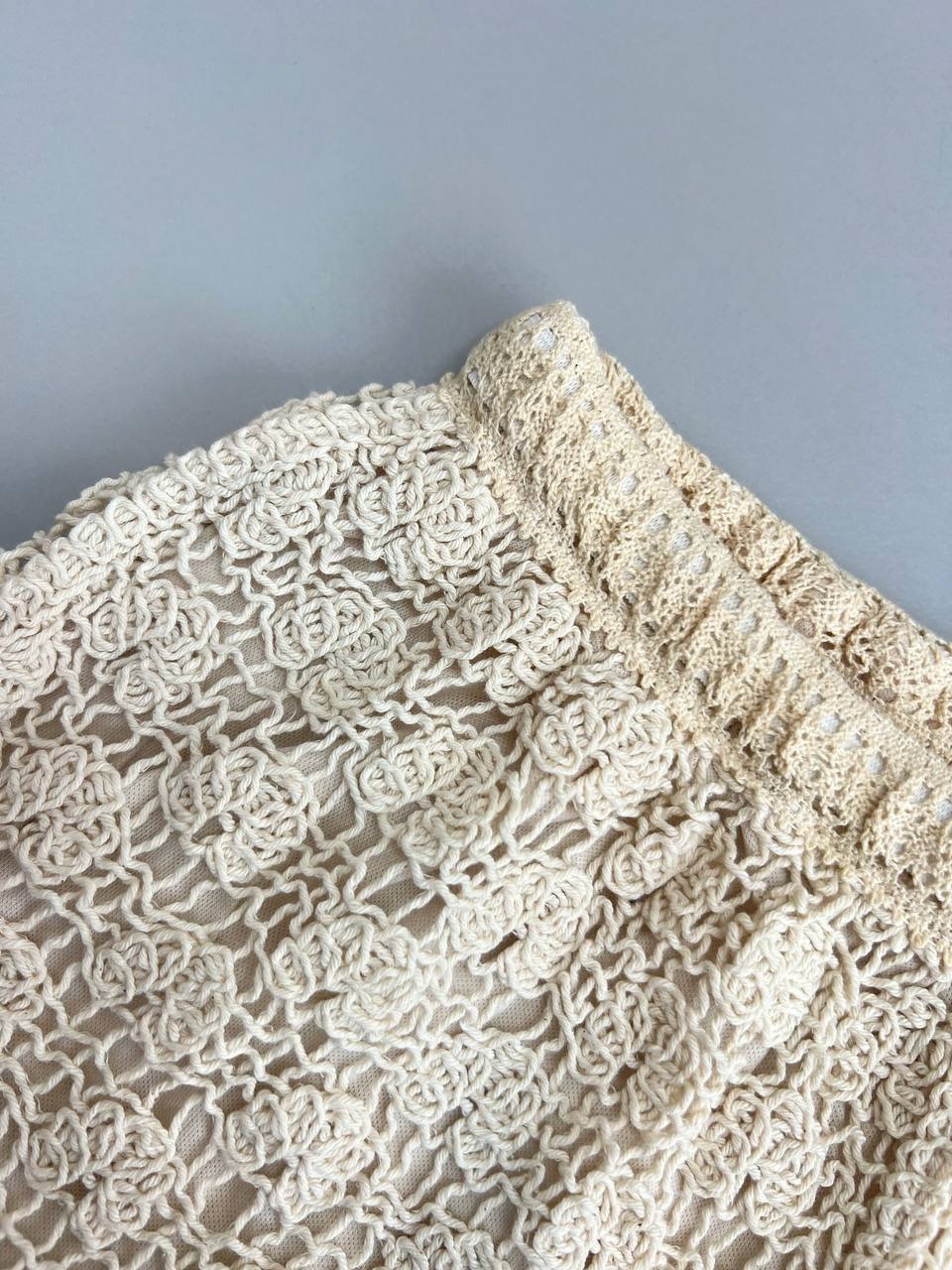 شلوارک قلاب بافی آستردار کد 3410