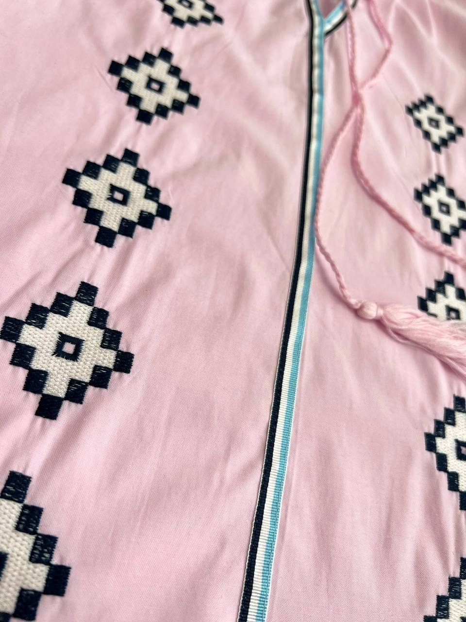 شومیز کتان نخ گلدوزی شده کد 3418