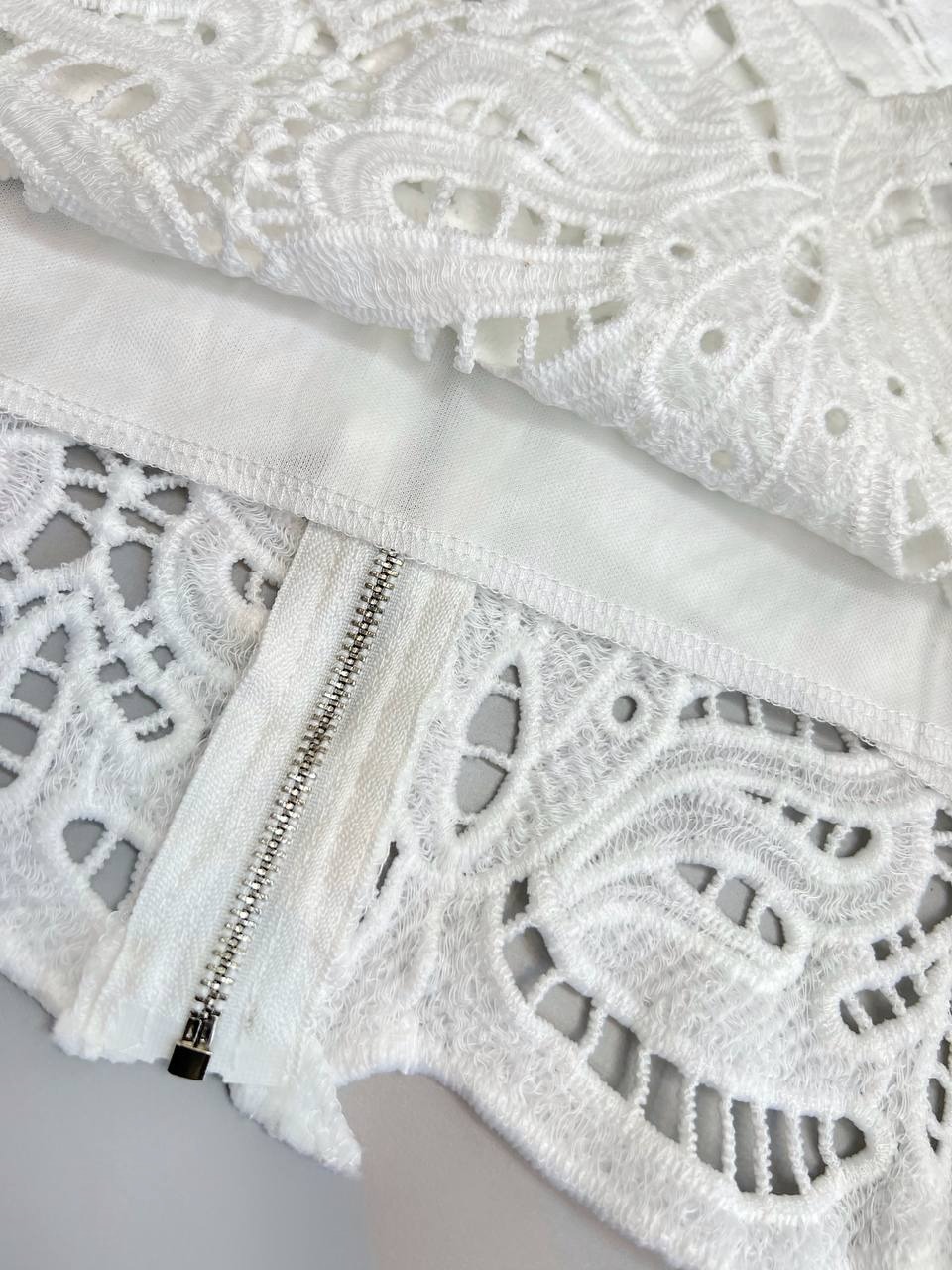 شومیز دانتل آستردار مدل 2 کد 3420