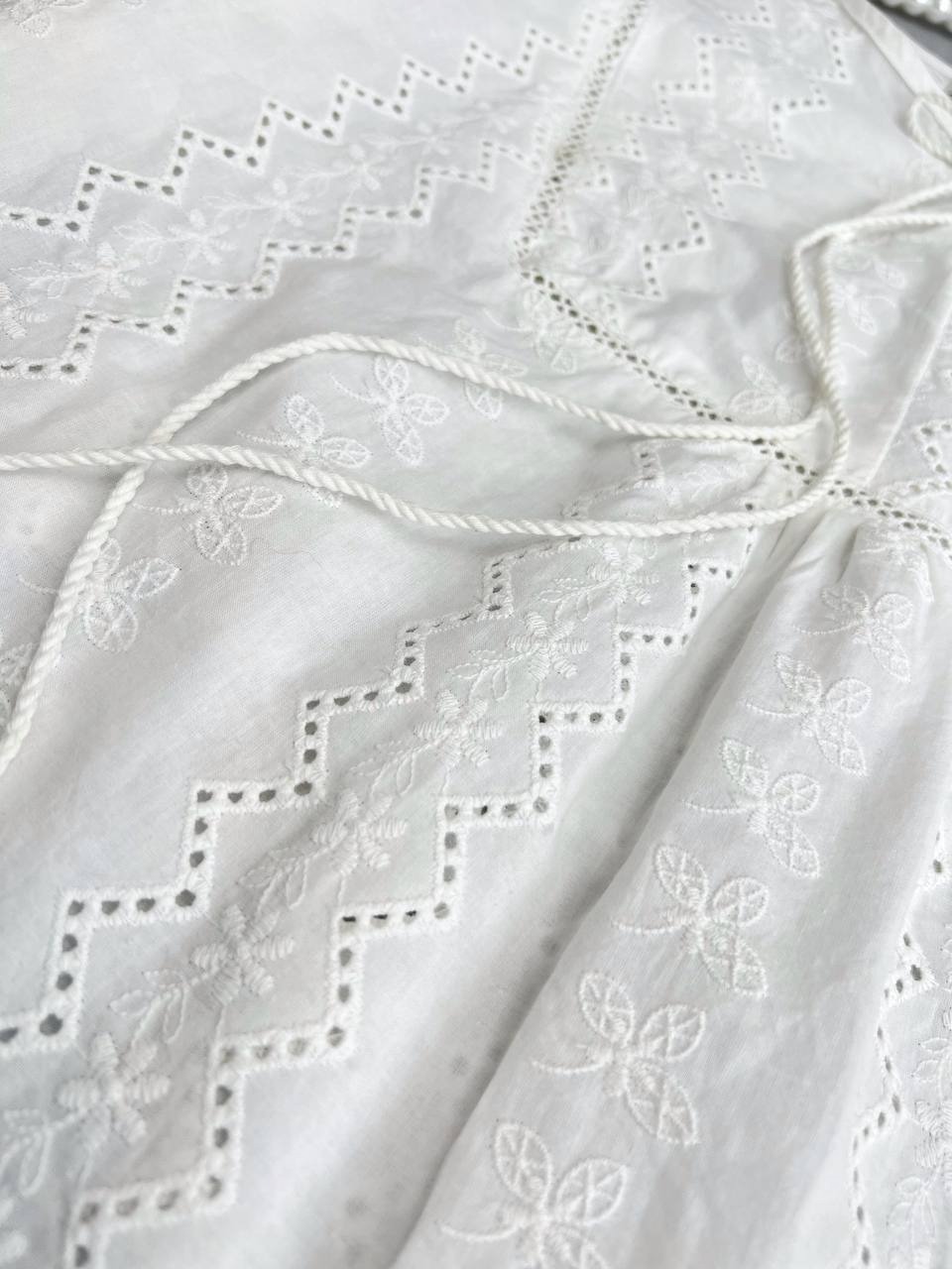 شومیز خامه دوزی آستین گلدوزی کد 3421