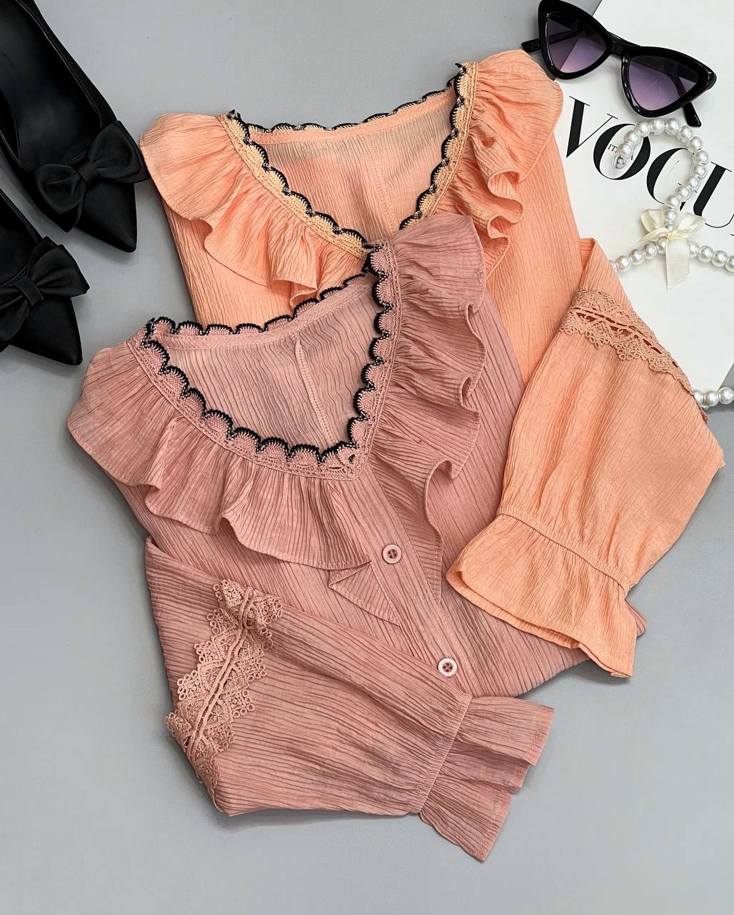 شومیز نخ کریشه کد 3434