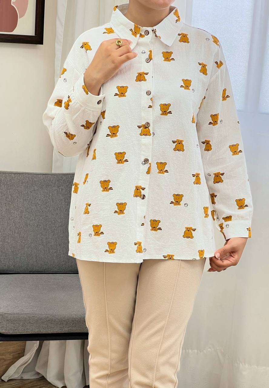 شومیز کنف هاپو کد 3435