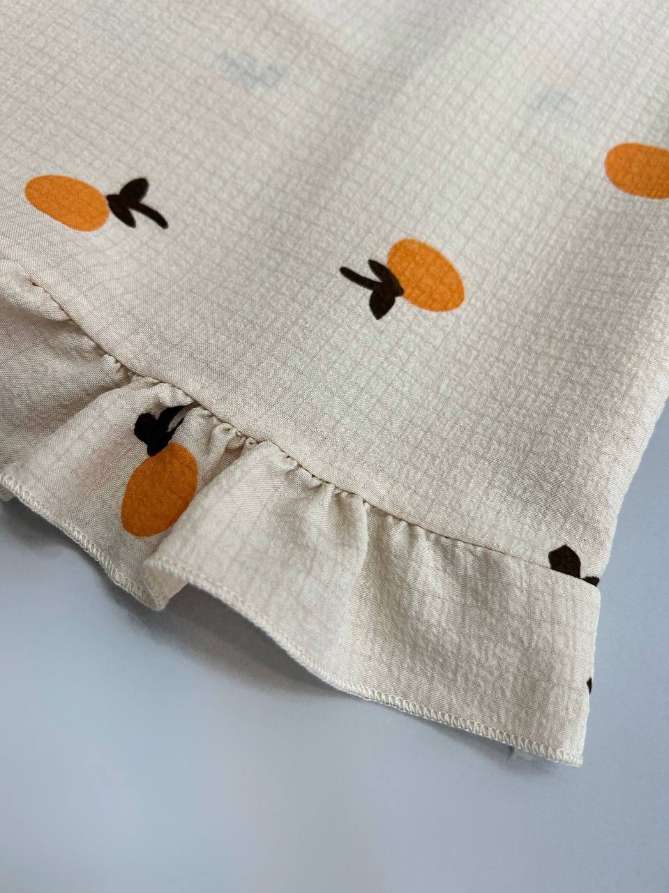 ست تاپ و شلوارک کرپ کد 3444