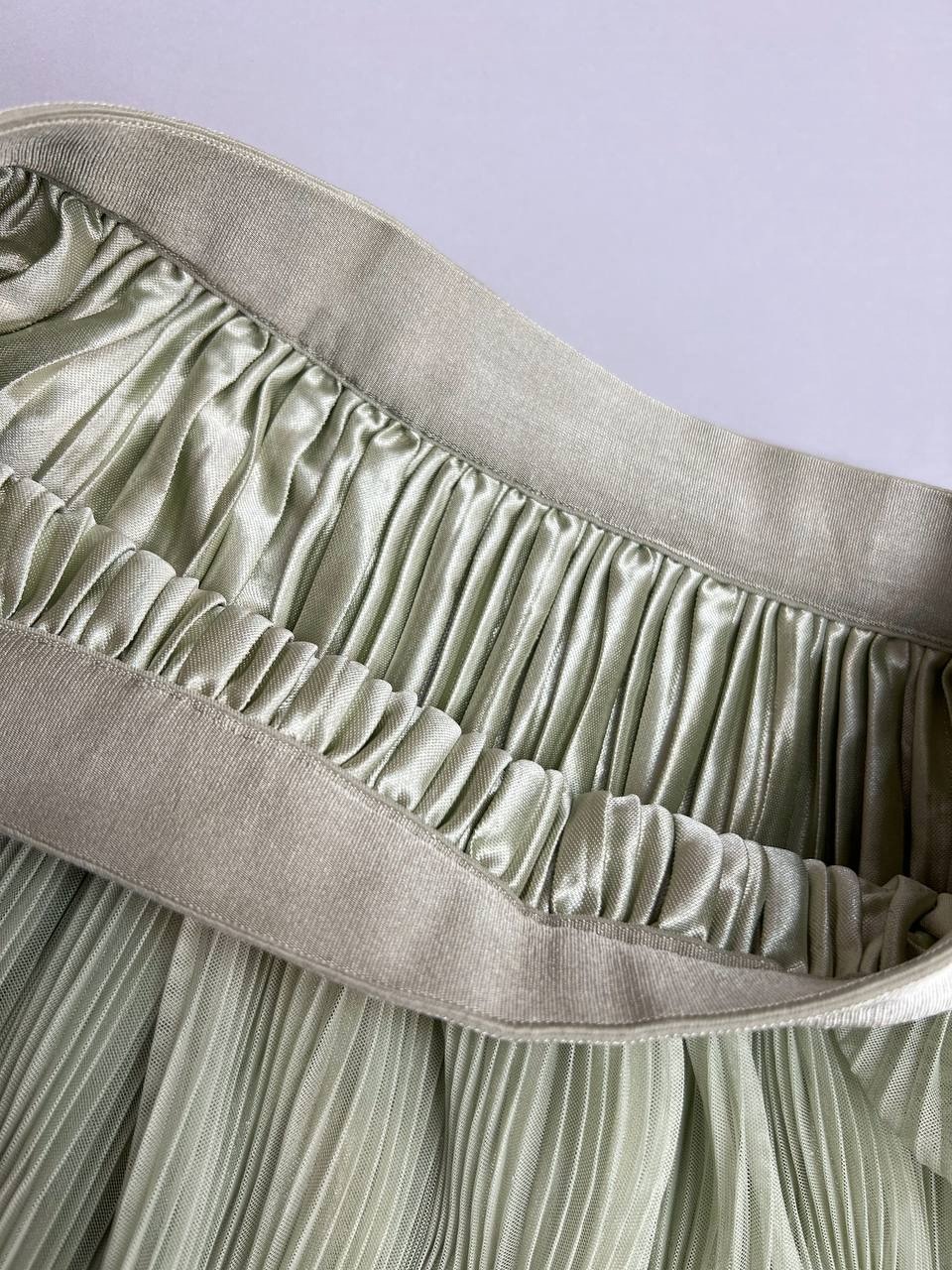 دامن پلیسه آستر ساتن کد 3449