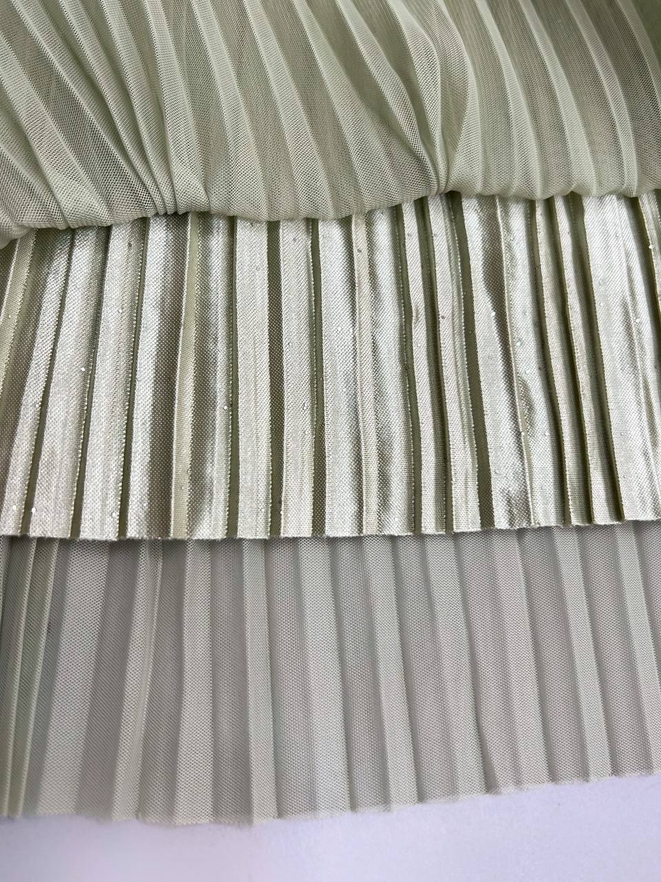 دامن پلیسه آستر ساتن کد 3449