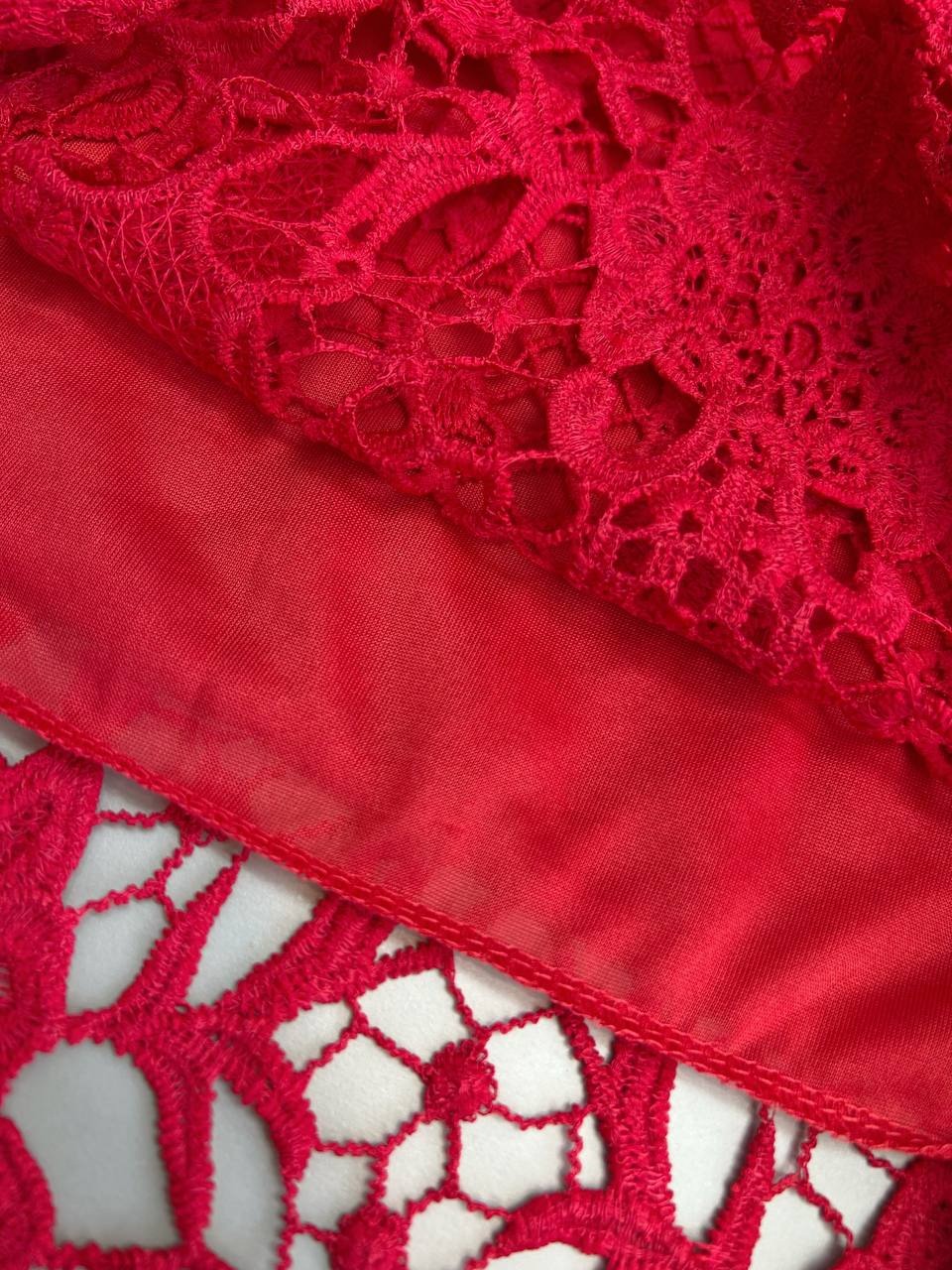 شومیز دانتل آستردار مدل 3 کد 3450