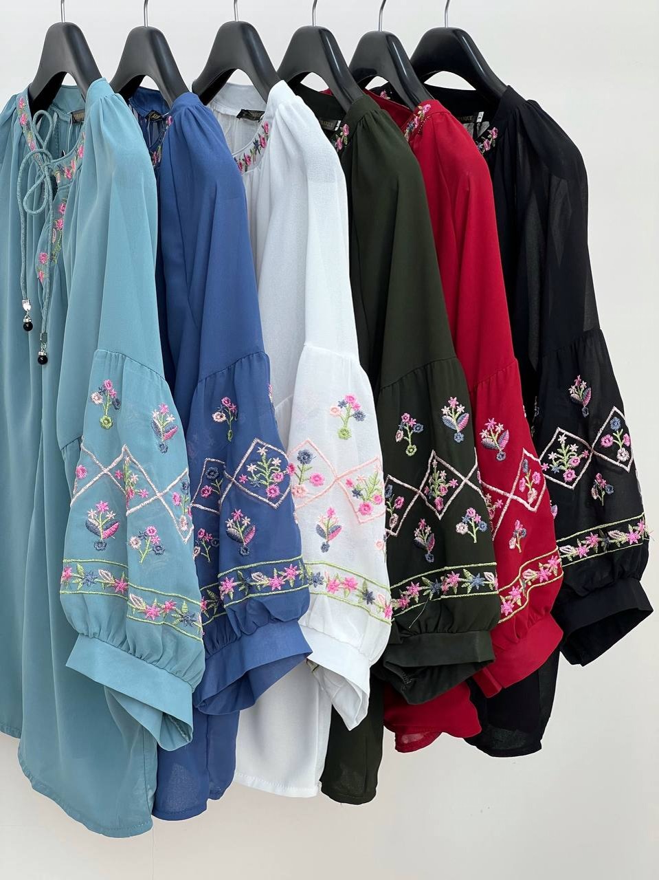 شومیز گلدوزی شکوفه کد 3456