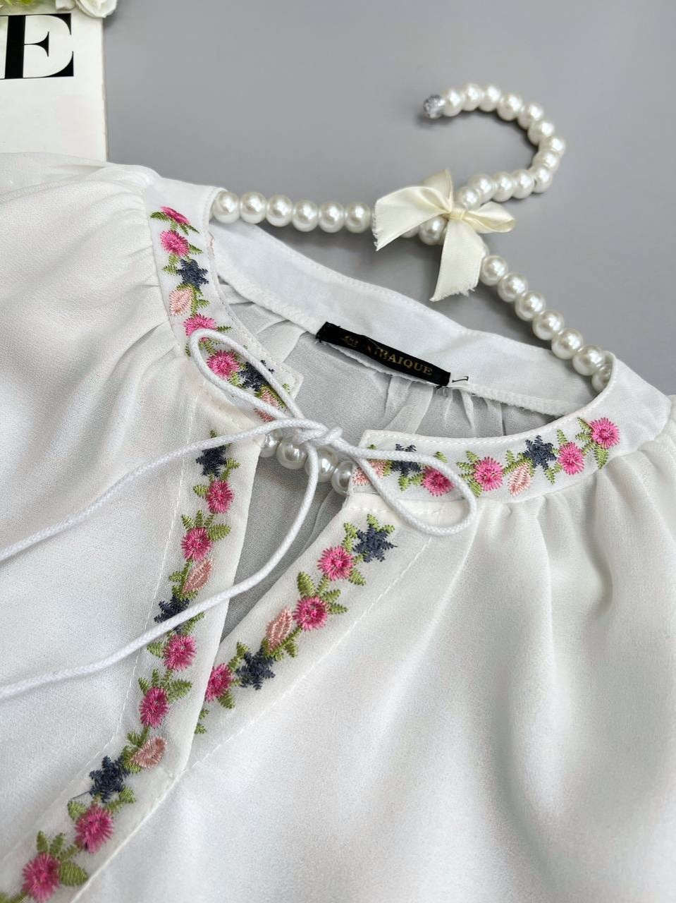 شومیز گلدوزی شکوفه کد 3456