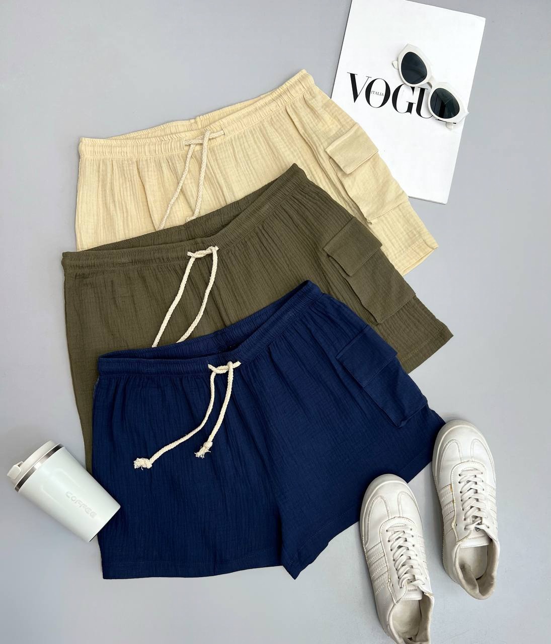 شلوارک دو جیب کد 3461