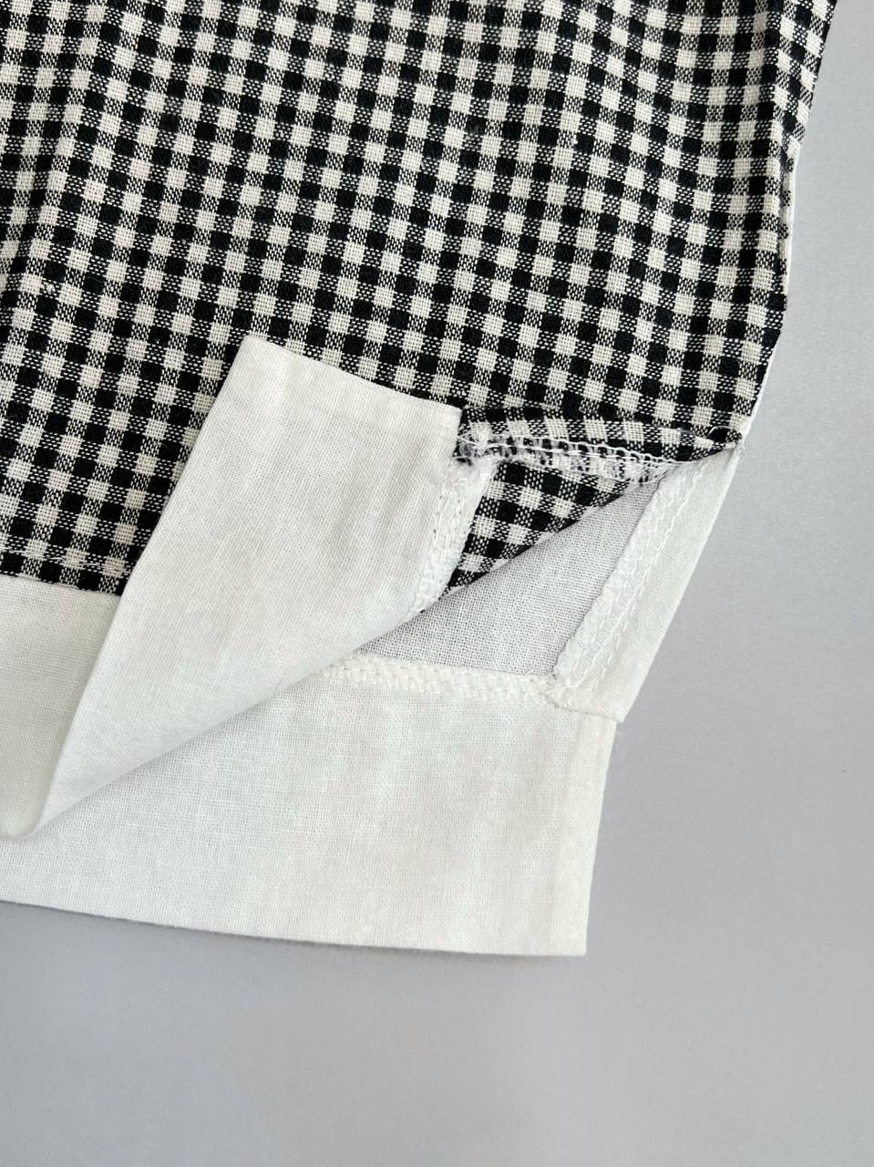 ست بلوز و شلوار چهارخونه کد 3470