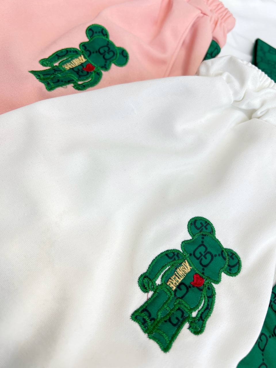 ست تیشرت و شلوارک گوچی کد 3471