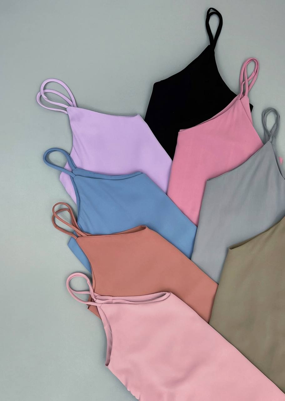 تاپ کرپ دو لایه آستین بندی کد 3482