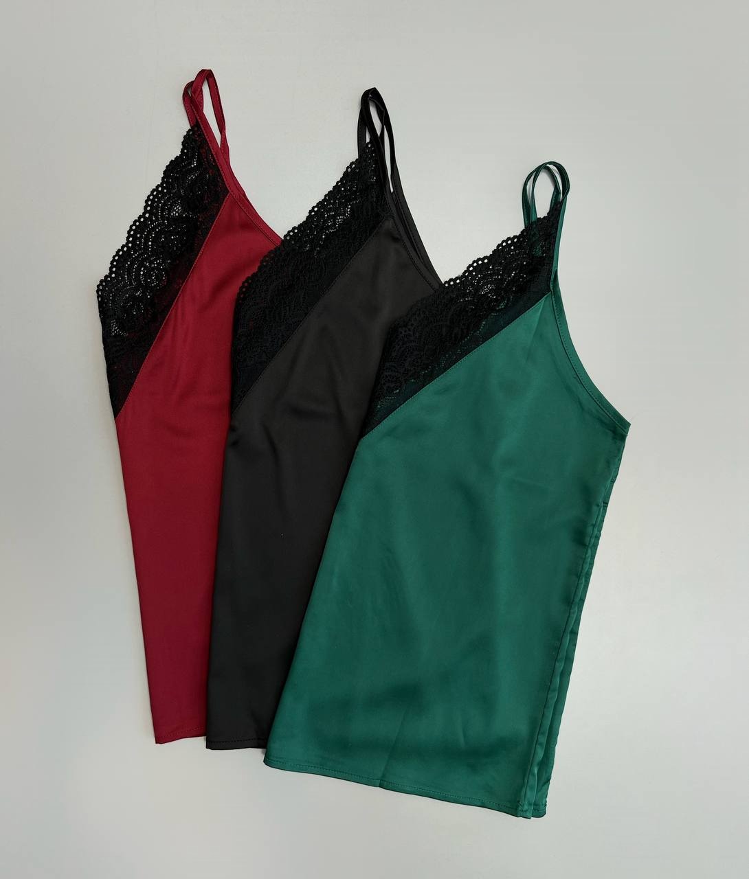 تاپ ساتن یقه گیپور کد 3487