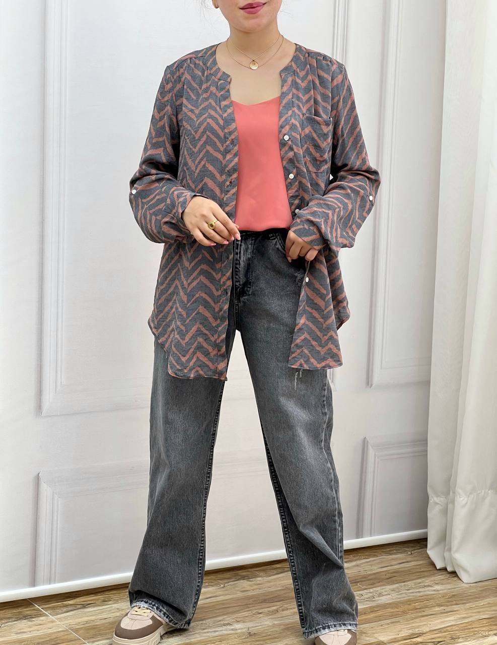 شومیز زیبا از برند zac & Rachel کد 3488