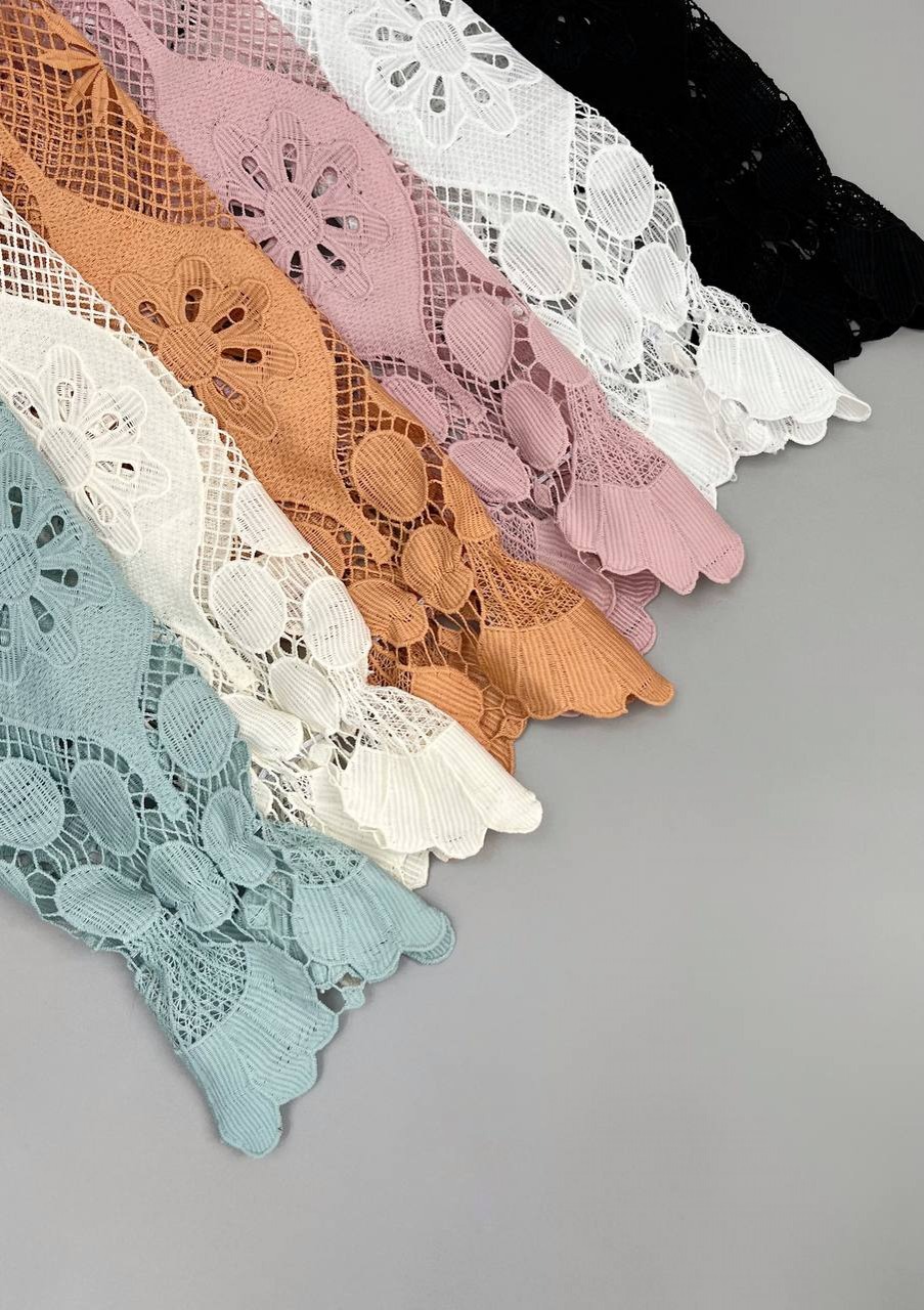 ست شومیز بهمراه تاپ دانتل کد 3492