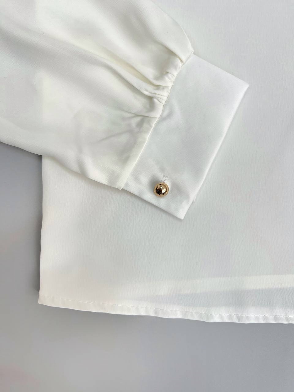 شومیز ساتن یقه مروارید کد 3494