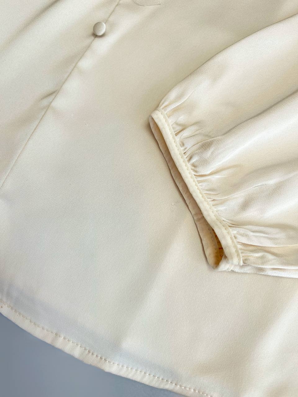 شومیز ساتن آستین حریر کد 3502