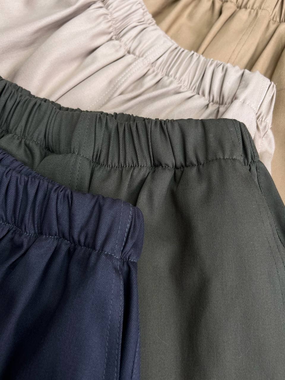 شلوارک کتان دمپا پاکتی کد 3507