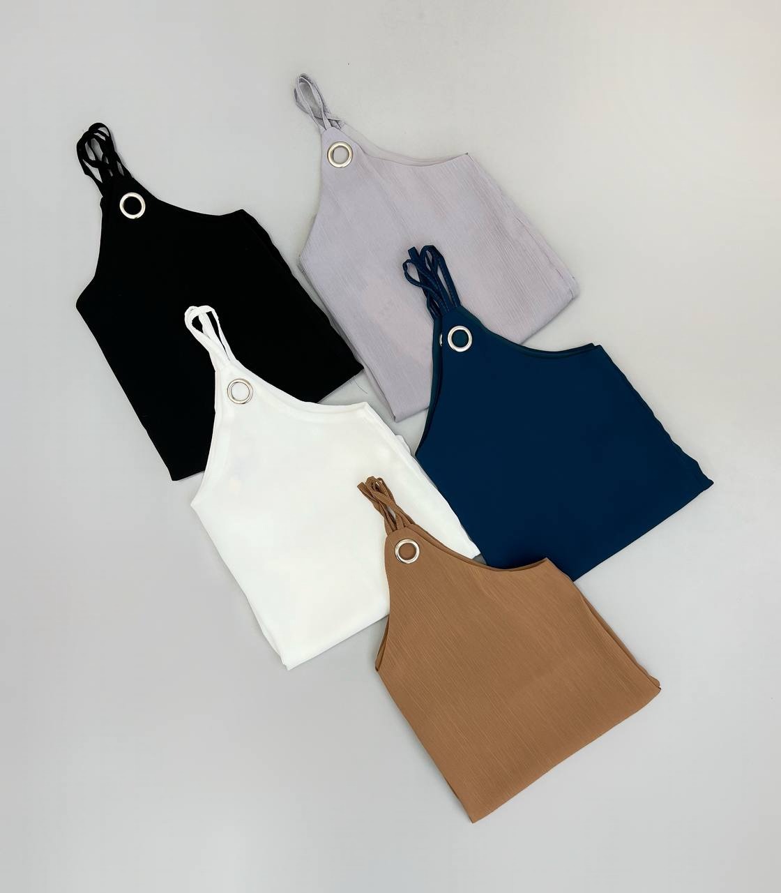 تاپ حریر کریشه حلقه ای کد 3509