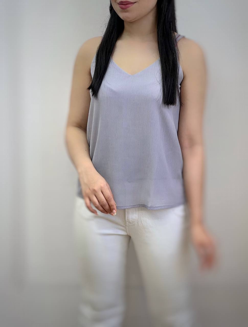 تاپ حریر کریشه حلقه ای کد 3509