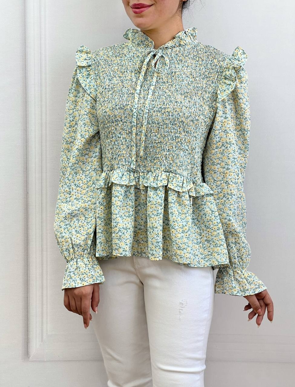 شومیز کرپ تمام کش کد 3522