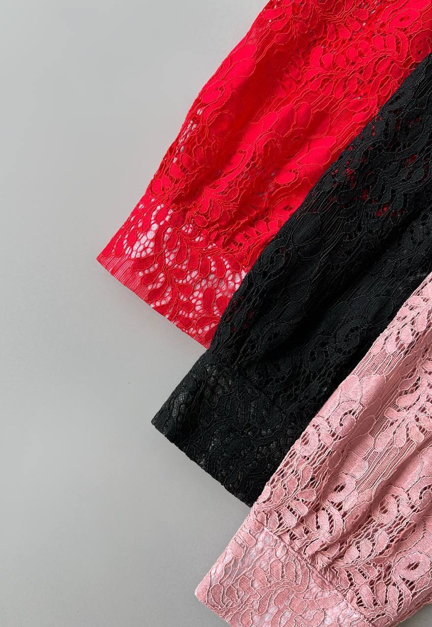 شومیز دانتل جلو دکمه کد 3531