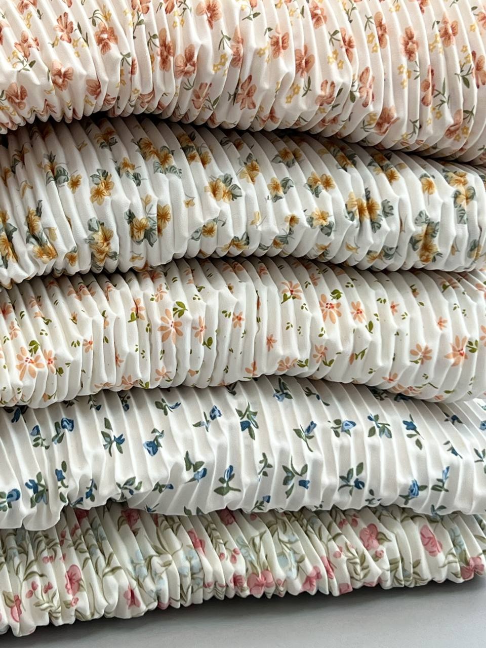 دامن پلیسه گل ریز 2 کد 3534