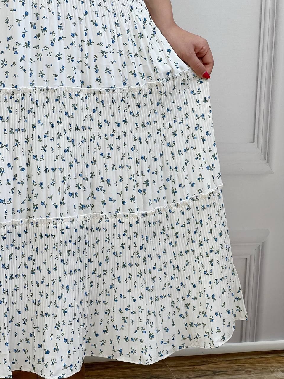 دامن پلیسه گل ریز 2 کد 3534