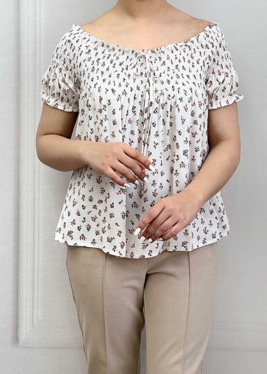 شومیز نخ گل ریز کد 3541