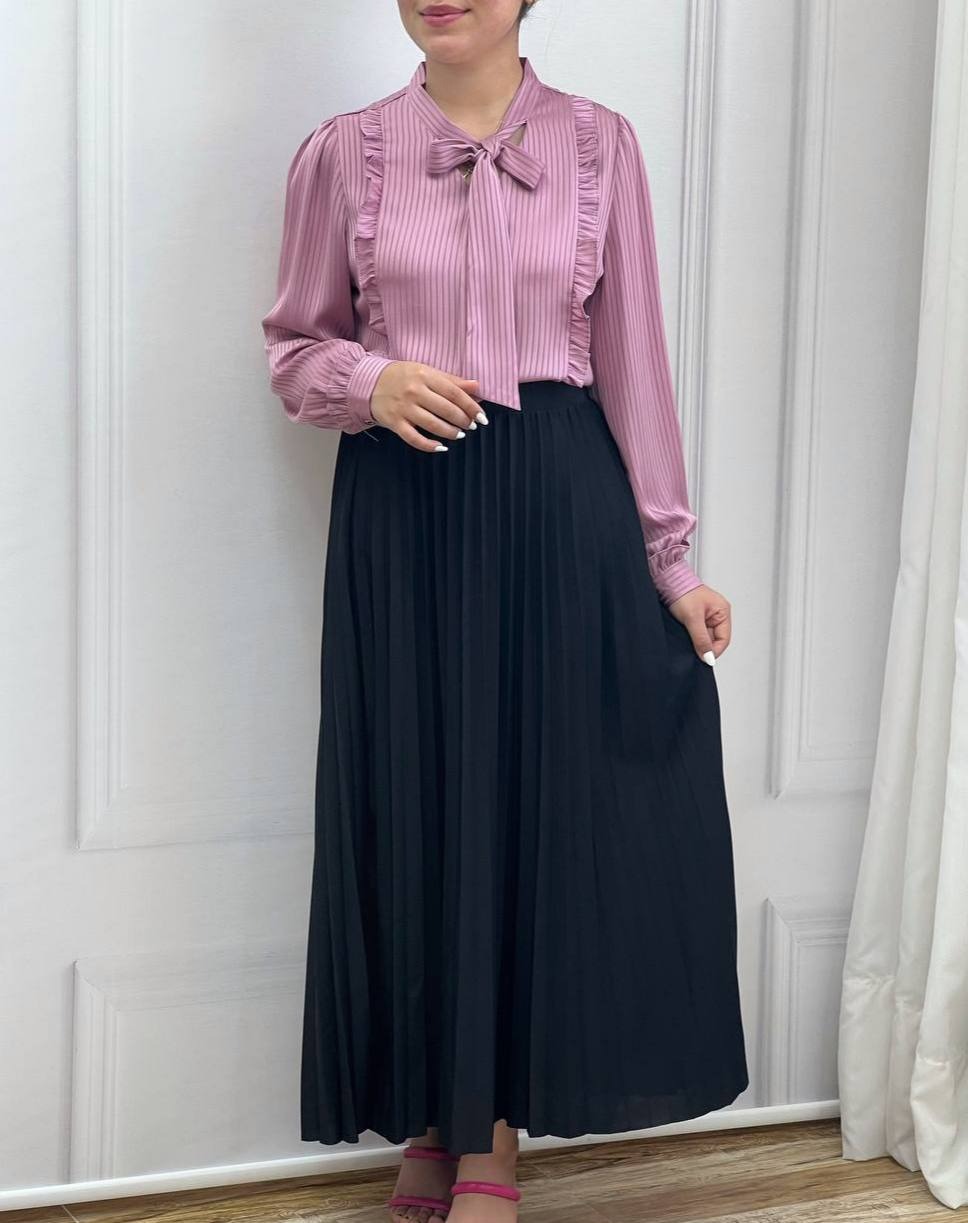 دامن پلیسه بلند کد 3544