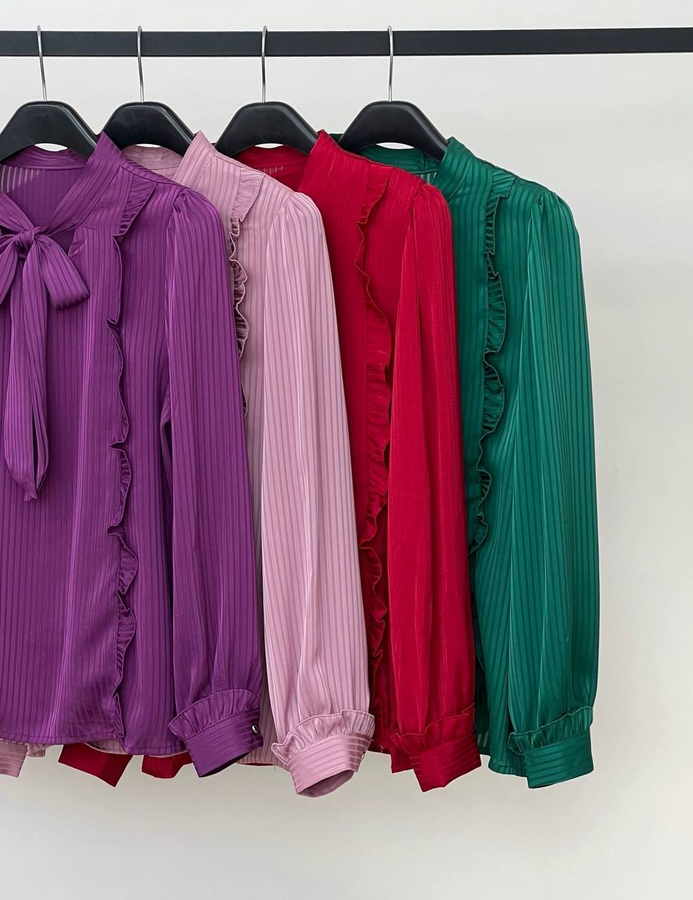 شومیز راه راه کرواتی کد 3548