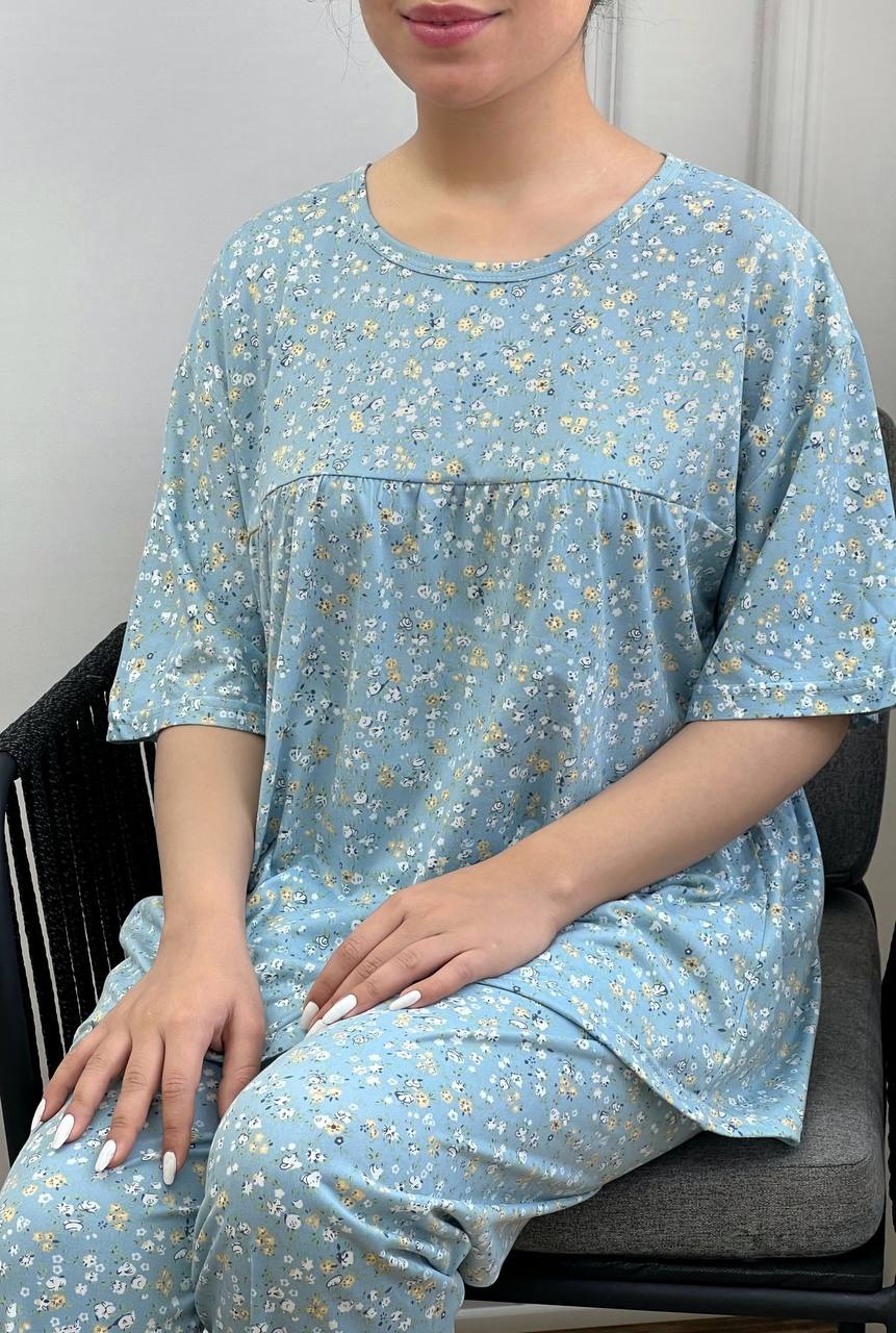 ست بلوز و شلوار چهار طرح کد 3550